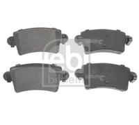 REAR BRAKE PAD SET DISC BRAKE FITS: FITS FOR RENAULT MASTER II VAN 2.5 D/2.8