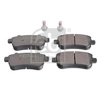 REAR BRAKE PAD SET DISC BRAKE FITS: FITS FOR RENAULT MEGANE III COUPE 2.0 TCE