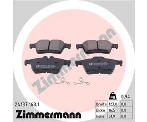 REAR BRAKE PAD SET DISC BRAKE FITS: FORD C-MAX II 1.6 TI/1.6 ECOBOOST/1.6 TDC