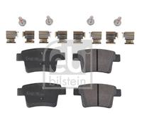 REAR BRAKE PAD SET DISC BRAKE FITS: FORD MONDEO III CLIPPER 2.2 TDCI/1.8 16V/