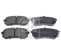REAR BRAKE PAD SET DISC BRAKE FITS: HYUNDAI I10 I 1.1/1.2/1.1 LPG/1.1 CRDI/1.