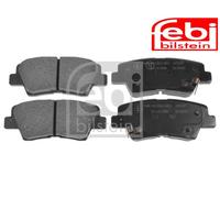 REAR BRAKE PAD SET DISC BRAKE FITS: HYUNDAI JM 2.0/2.0 ALL-WHEEL DRIVE/2.7 AL