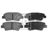 REAR BRAKE PAD SET DISC BRAKE FITS: HYUNDAI JM 2.0/2.0 ALL-WHEEL DRIVE/2.7 AL