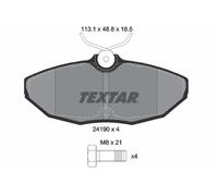 REAR BRAKE PAD SET DISC BRAKE FITS: JAGUAR S-TYPE II ESPORTIVO 2.5 V6/4.2 V8/