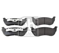REAR BRAKE PAD SET DISC BRAKE FITS: JEEP CHEROKEE 2.4 4X4/3.7 4X4/2.5 CRD 4X4