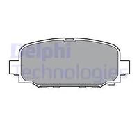 REAR BRAKE PAD SET DISC BRAKE FITS: JEEP COMPASS 2.0 CRD 4X4/1.4 MULTIAIR/1.4