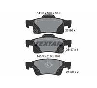 REAR BRAKE PAD SET DISC BRAKE FITS: JEEP GRAND CHEROKEE IV 3.6 V6 4X4/3.6 FLE