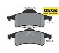 REAR BRAKE PAD SET DISC BRAKE FITS: JEEP WAGONEER 4.0 I/2.5 TD 4X4/4.0 I 4X4/