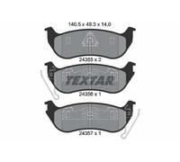 REAR BRAKE PAD SET DISC BRAKE FITS: JEEP WRANGLER / TJ II 2.5/4.0/2.4/4.0 RUB