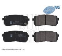 REAR BRAKE PAD SET DISC BRAKE FITS: KIA SEDONA III 2.2 CRDI/2.7 V6/2.9 CRDI/2
