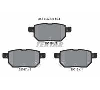 REAR BRAKE PAD SET DISC BRAKE FITS: LEXUS CT 200H .ASTON MARTIN CYGNET 1.3.GR