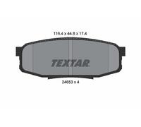 REAR BRAKE PAD SET DISC BRAKE FITS: LEXUS LX III 570 /460 /450D .TOYOTA LAND