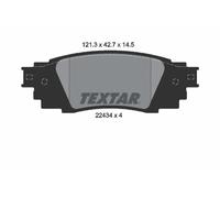 REAR BRAKE PAD SET DISC BRAKE FITS: LEXUS RX IV 200T /200T AWD /350 /350 4WD