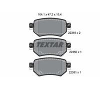 REAR BRAKE PAD SET DISC BRAKE FITS: MAZDA ATENZA SALOON 2.0 /2.5 /2.2 D /2.0