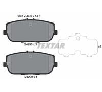 REAR BRAKE PAD SET DISC BRAKE FITS: MAZDA MX-5 MK III 2.0 /1.8 /2.0.MAZDA ROA