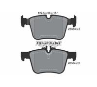 REAR BRAKE PAD SET DISC BRAKE FITS: MERCEDES-BENZ C-CLASS C 200 /C 220 BLUETE