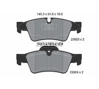 REAR BRAKE PAD SET DISC BRAKE FITS: MERCEDES-BENZ G-CLASS G 55 AMG /G 63 AMG