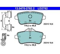 ATE 13.0470-2782.2 Brake pad set