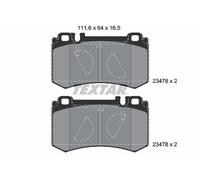REAR BRAKE PAD SET DISC BRAKE FITS: MERCEDES-BENZ S-CLASS S 63 AMG/S 600 /S 5
