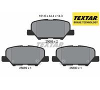 REAR BRAKE PAD SET DISC BRAKE FITS: MITSUBISHI ASX 1.8 DI-D /1.8 /1.8 4WD /1.