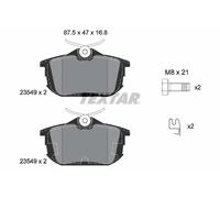 REAR BRAKE PAD SET DISC BRAKE FITS: MITSUBISHI CARISMA 1.8 MSX - 16V /1.6 /1.