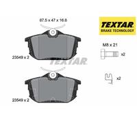 REAR BRAKE PAD SET DISC BRAKE FITS: MITSUBISHI CARISMA 1.8 MSX - 16V /1.6 /1.