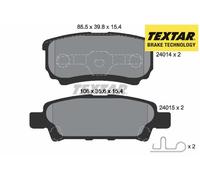 REAR BRAKE PAD SET DISC BRAKE FITS: MITSUBISHI LANCER VIII 1.6 MIVEC/1.8 /1.8