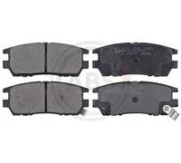 REAR BRAKE PAD SET DISC BRAKE FITS: MITSUBISHI MONTERO CANVAS TOP 2.5 TD 4W