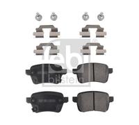 REAR BRAKE PAD SET DISC BRAKE FITS: OPEL VAUXHALL ADAM 1.4 LPG/1.2/1.4/1.0/1.