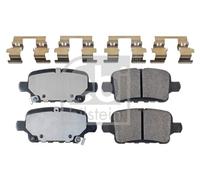 REAR BRAKE PAD SET DISC BRAKE FITS: OPEL VAUXHALL INSIGNIA B GRAND SPORT 1.5
