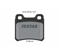 REAR BRAKE PAD SET DISC BRAKE FITS: OPEL VAUXHALL KADETT E HATCHBACK 2.0 GSI