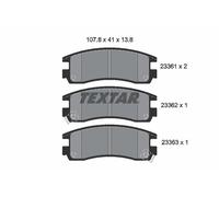 REAR BRAKE PAD SET DISC BRAKE FITS: OPEL VAUXHALL SINTRA 2.2 I 16V /3.0 I 24V