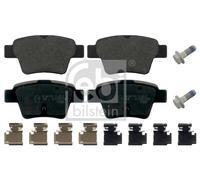 REAR BRAKE PAD SET DISC BRAKE FITS: PEUGEOT 207 PASSION SALOON 1.4/1.6 BIOFLE