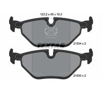 REAR BRAKE PAD SET DISC BRAKE FITS: SAAB 9-5 SEDAN 2.0 T/2.3 T/3.0 V6T/2.3 TU