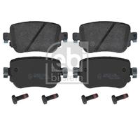 REAR BRAKE PAD SET DISC BRAKE FITS: SEAT ALHAMBRA 2.0 TDI/2.0 TDI 4DRIVE/2.0
