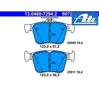 REAR BRAKE PAD SET DISC BRAKE FITS: SEAT LEON ST 1.4 TSI/2.0 TDI/1.8 TSI/1.2