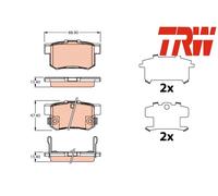 REAR BRAKE PAD SET DISC BRAKE FITS: SUZUKI NEO BALENO SALOON 1.6 /1.6 AWD .SU