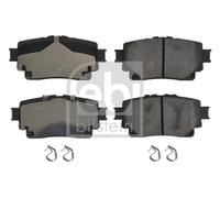 REAR BRAKE PAD SET DISC BRAKE FITS: TOYOTA AURIS HATCHBACK 2.0 /1.2 .TOYOTA R