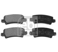 REAR BRAKE PAD SET DISC BRAKE FITS: TOYOTA COROLLA / ALLEX 1.8 VVTL-I TS /1.4