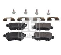 REAR BRAKE PAD SET DISC BRAKE FITS: VAUXHALL MERIVA MK II 1.3 CDTI/1.7 CDTI/1