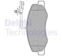 REAR BRAKE PAD SET DISC BRAKE FITS: VAUXHALL MOVANO MK II CHASSIS/CAB 2.3 CDT