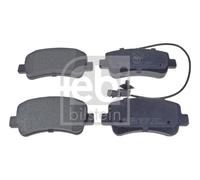 REAR BRAKE PAD SET DISC BRAKE FITS: VAUXHALL MOVANO MK II CHASSIS/CAB 2.3 CDT