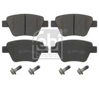 REAR BRAKE PAD SET DISC BRAKE FITS: VW GOLF TOURAN 1.2 TSI/2.0 TDI/1.6 TDI/1.