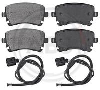 REAR BRAKE PAD SET DISC BRAKE FITS: VW PHFITS FOR AETON SEDAN 6.0 W12 4MOTION