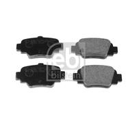 Rear Brake Pad Set Febi for Micra 16269 Top German Quality