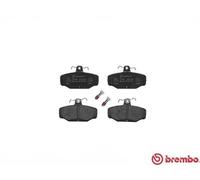 BREMBO P 24 018 Brake pad set
