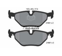 Textar Rear Brake Pads fits BMW 5 Series Alpina B10 2169103