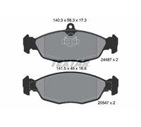 Textar 2448701 Brake Pad Set