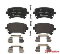 Rear Brake Pad Set Fits Audi A6 Bentley Continental Flying Spur BREMBO