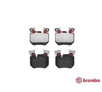 BREMBO Brake Pad Set Rear With Counterweights Fits BMW 1 Series 3 Series
